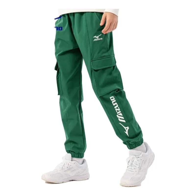 (GS) Mizuno Sportswear Cargo Pants 'Green' 32CF3916 sold by KicksCrew