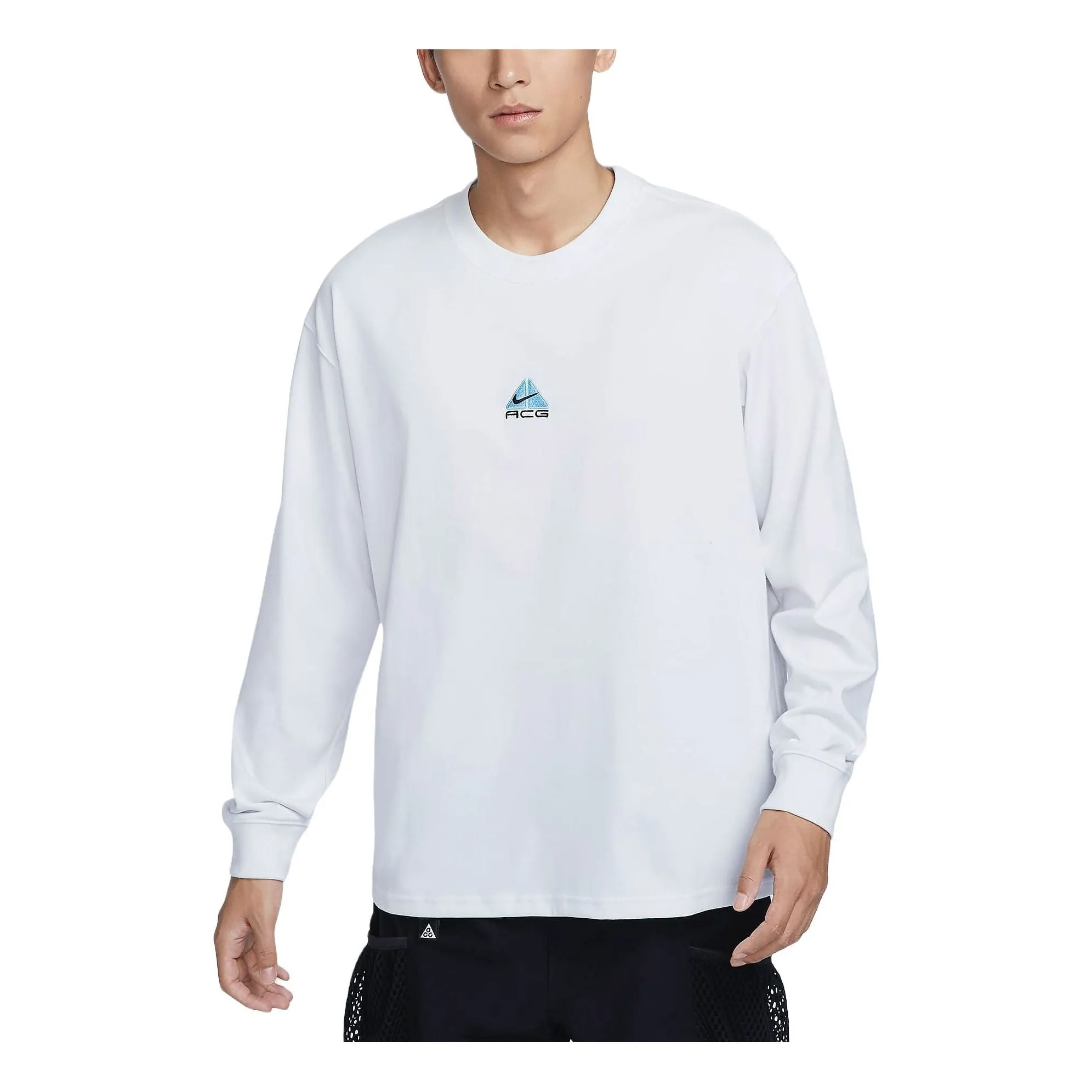 Nike ACG Lungs Long-Sleeve T-Shirt Asia Sizing 'Summit White' DR7754-122 sold by KicksCrew