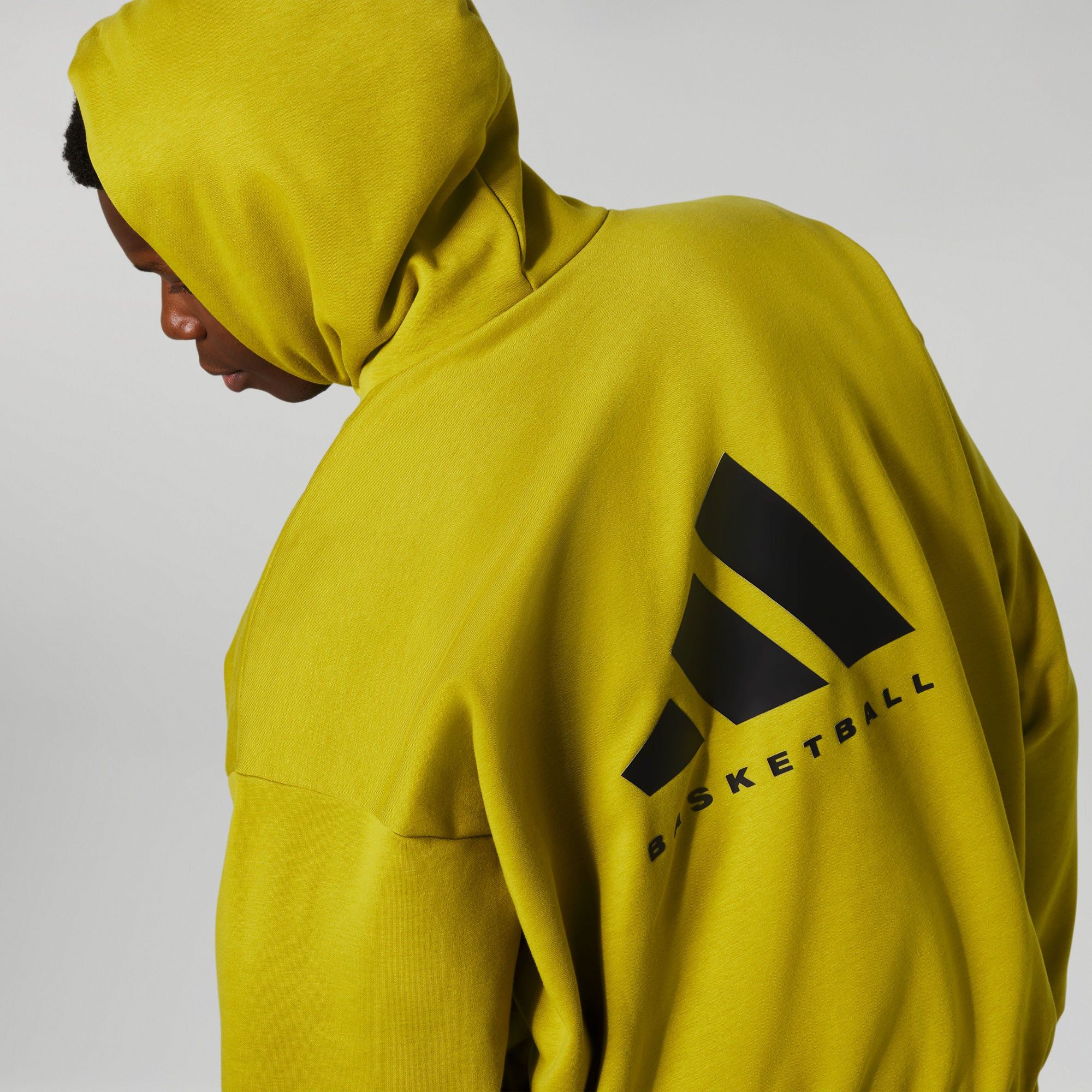 adidas Basketball Hoodie 'Pulse Olive' IN4242 sold by KicksCrew product image thumbnail 5