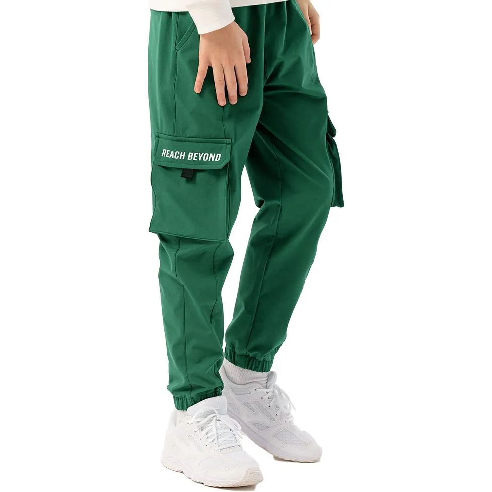 (GS) Mizuno Sportswear Cargo Pants 'Green' 32CF3916 sold by KicksCrew product image thumbnail 2