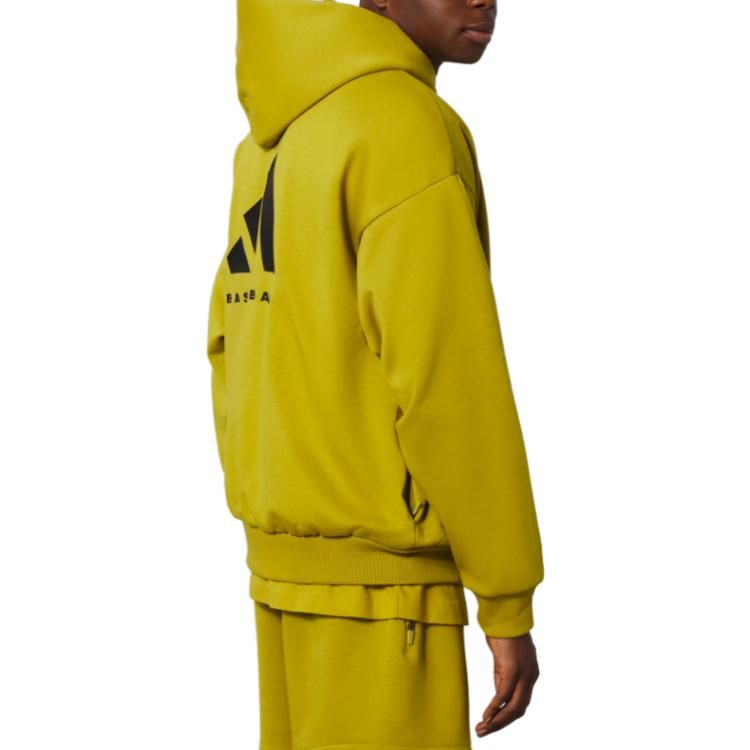 adidas Basketball Hoodie 'Pulse Olive' IN4242 sold by KicksCrew product image thumbnail 4