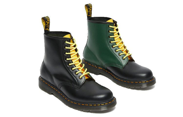 Dr. Martens 1460 Contrast Smooth Leather Lace Up Boots 'Black' 27287001 sold by KicksCrew product image thumbnail 3