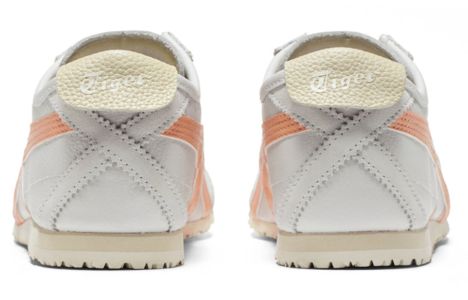 (WMNS) Onitsuka Tiger MEXICO 66 Deluxe Shoes 'Glacier Grey Summer Orange' 1182A078-021 sold by KicksCrew