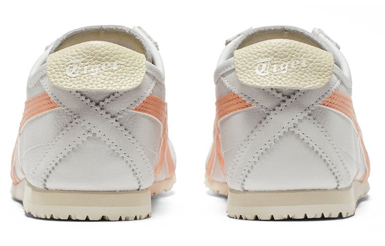 (WMNS) Onitsuka Tiger MEXICO 66 Deluxe Shoes 'Glacier Grey Summer Orange' 1182A078-021 sold by KicksCrew product image thumbnail 5