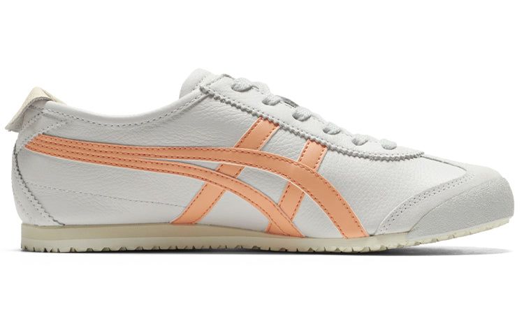 (WMNS) Onitsuka Tiger MEXICO 66 Deluxe Shoes 'Glacier Grey Summer Orange' 1182A078-021 sold by KicksCrew product image thumbnail 2
