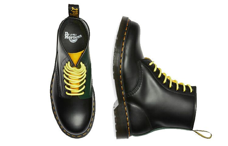 Dr. Martens 1460 Contrast Smooth Leather Lace Up Boots 'Black' 27287001 sold by KicksCrew product image thumbnail 4