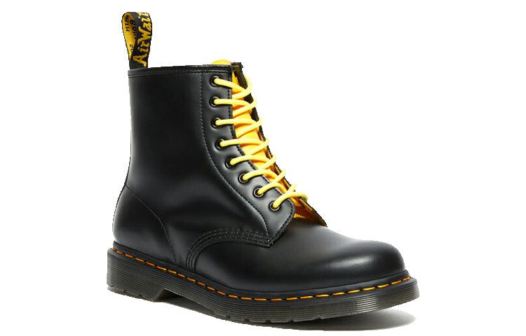 Dr. Martens 1460 Contrast Smooth Leather Lace Up Boots 'Black' 27287001 sold by KicksCrew product image thumbnail 2
