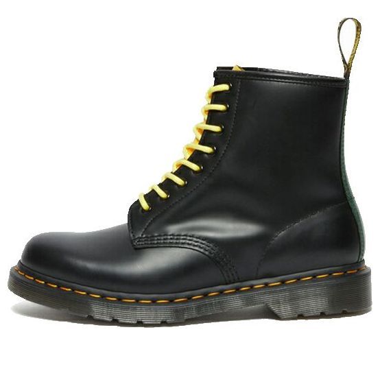 Dr. Martens 1460 Contrast Smooth Leather Lace Up Boots 'Black' 27287001 sold by KicksCrew