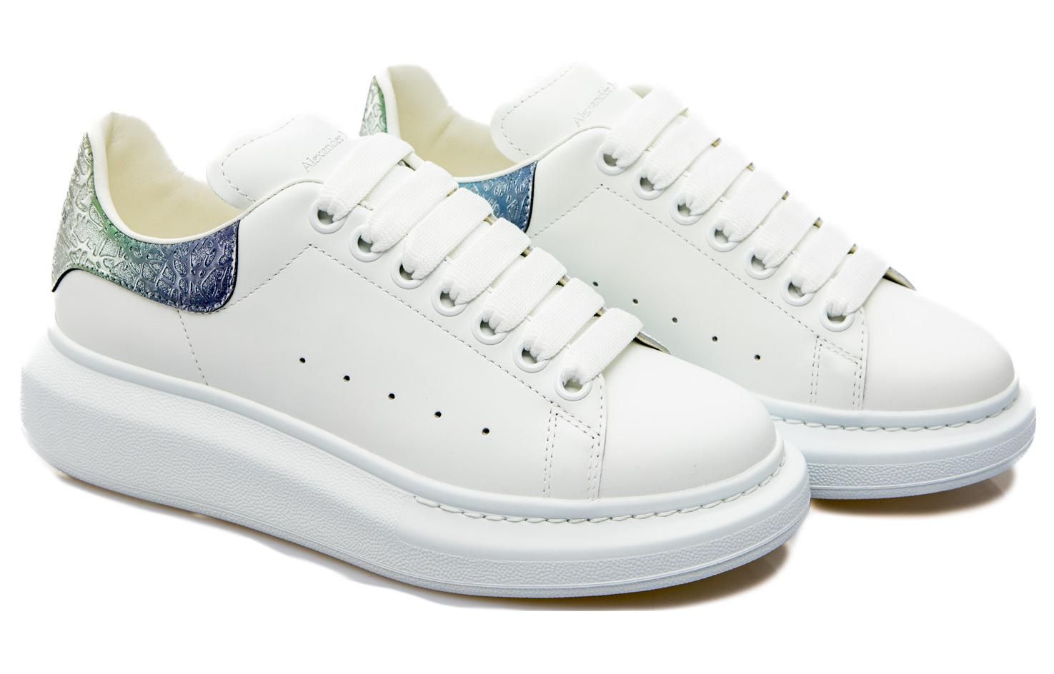 (WMNS) Alexander McQueen Oversized Shoes 'White Opalescent' 718232WICYF9487 sold by KicksCrew product image thumbnail 2