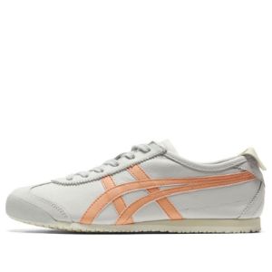 (WMNS) Onitsuka Tiger MEXICO 66 Deluxe Shoes 'Glacier Grey Summer Orange' 1182A078-021 sold by KicksCrew