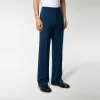 Balenciaga Tailored Trousers 'Navy' 601181TGT034604 sold by KicksCrew