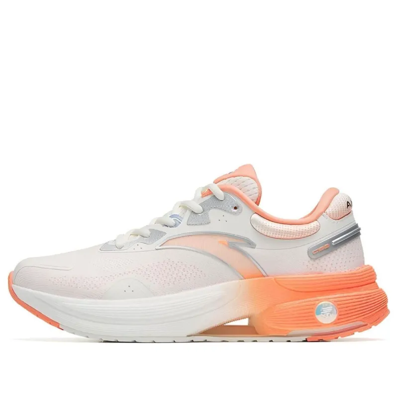 (WMNS) ANTA C100 Low 'White Orange Silver' 122245586-1 sold by KicksCrew