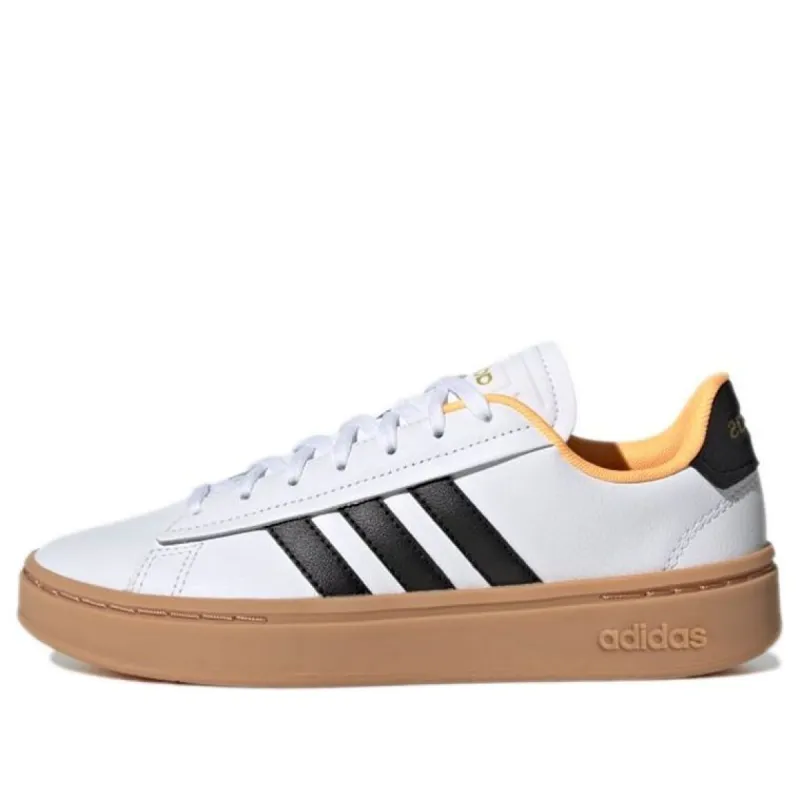(WMNS) Adidas Grand Court Alpha 'White Flash Orange' GX8165 sold by KicksCrew