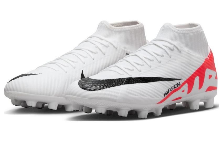 NIKE Zoom Mercurial Super Fly 9 Academy 'White Red' DJ5626-600 sold by KicksCrew product image thumbnail 3
