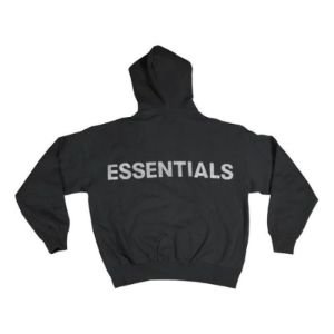 Fear of God Essentials FW19 3M Logo Pullover Hoodie 'Black' FOG-FW19-10 sold by KicksCrew