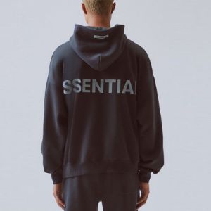 Fear of God Essentials FW19 3M Logo Pullover Hoodie 'Black' FOG-FW19-10 sold by KicksCrew