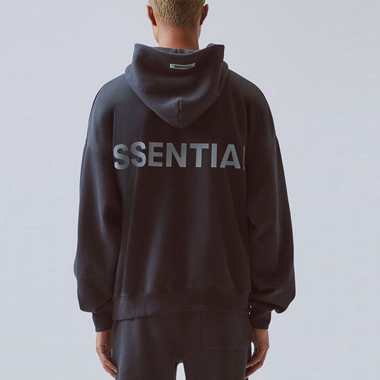 Fear of God Essentials FW19 3M Logo Pullover Hoodie 'Black' FOG-FW19-10 sold by KicksCrew product image thumbnail 4