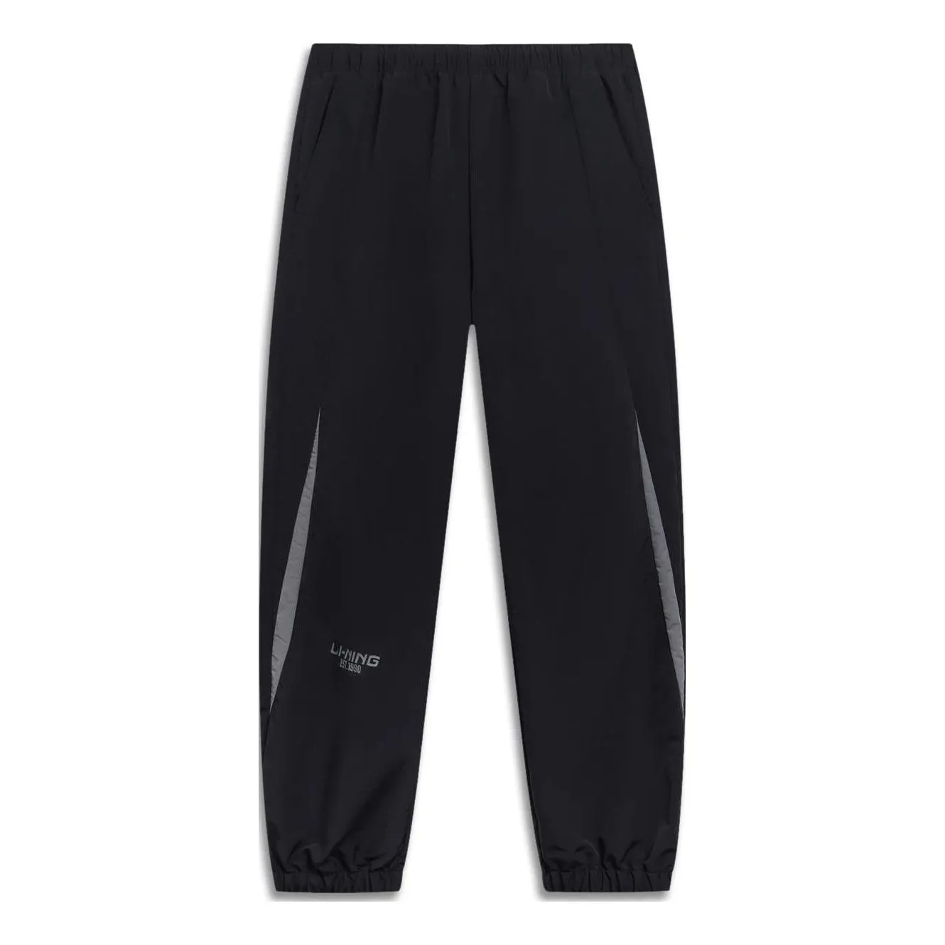 Li-Ning Reflective Logo Joggers Pants 'Black' AYKT549-1 sold by KicksCrew