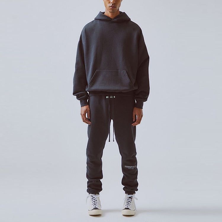 Fear of God Essentials FW19 3M Logo Pullover Hoodie 'Black' FOG-FW19-10 sold by KicksCrew product image thumbnail 5