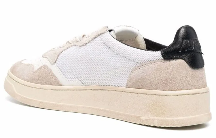 (WMNS) AUTRY Medalist Low Fabric and Suede 'White Black and Beige' AULW-DW02 sold by KicksCrew product image thumbnail 3