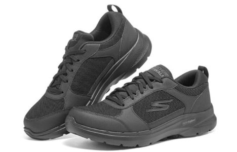 Skechers Go Walk 6 Compete 'Pure Black' 216203-BBK sold by KicksCrew