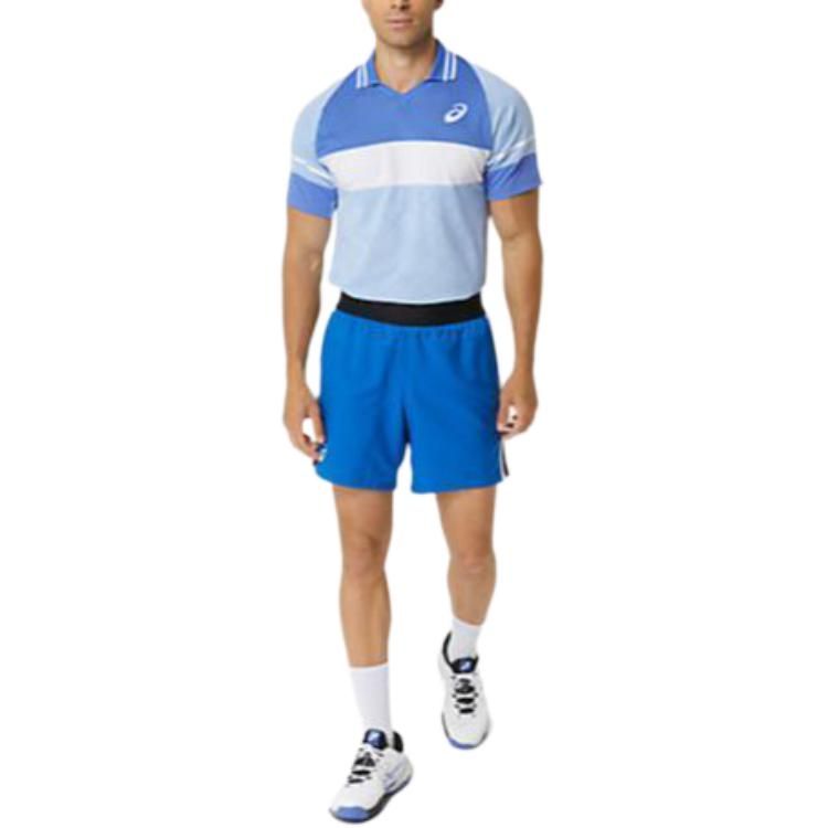 ASICS Match Actibreeze Polo Shirt 'Sapphire' 2041A283-403 sold by KicksCrew product image thumbnail 5