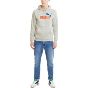 Puma Sportswear Logo Hoodie 'white Orange Blue' 599051-55 sold by KicksCrew