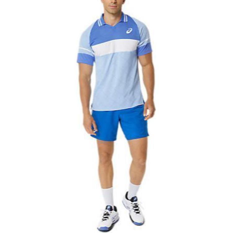 ASICS Match Actibreeze Polo Shirt 'Sapphire' 2041A283-403 sold by KicksCrew product image thumbnail 4