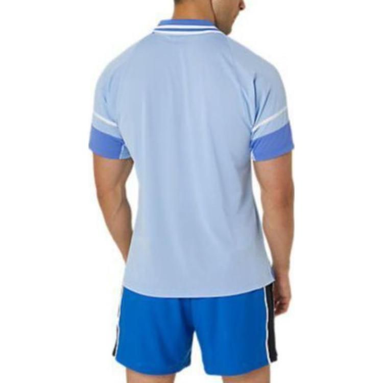 ASICS Match Actibreeze Polo Shirt 'Sapphire' 2041A283-403 sold by KicksCrew product image thumbnail 3
