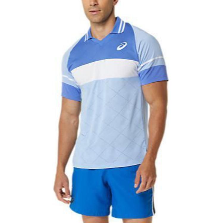 ASICS Match Actibreeze Polo Shirt 'Sapphire' 2041A283-403 sold by KicksCrew product image thumbnail 2