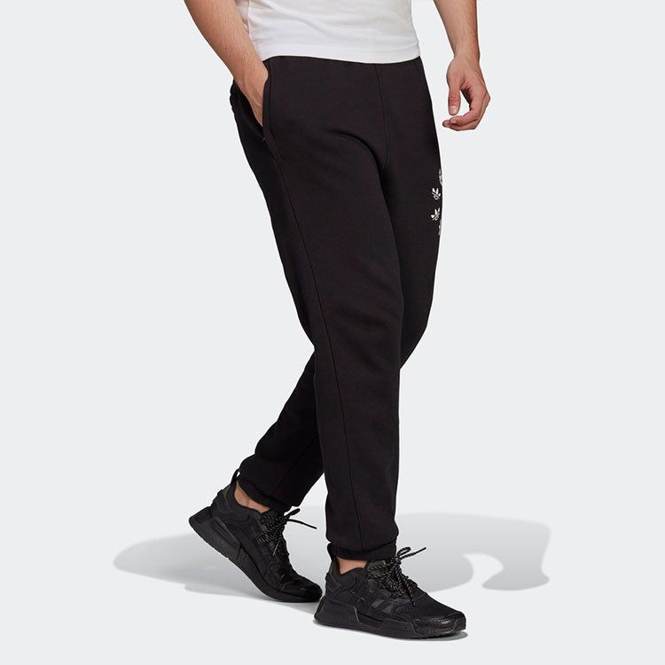 adidas originals Adicolor Spinner Sweat Pants 'Black' HC4493 sold by KicksCrew product image thumbnail 4