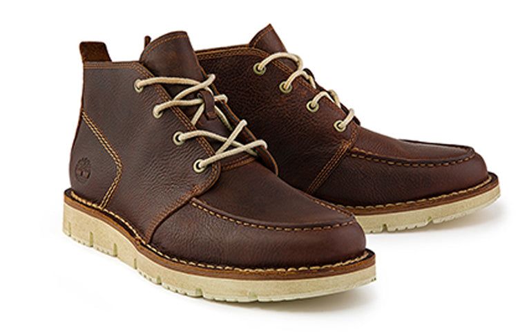 Timberland Westmore Moc-Toe Chukka Boots 'Dark Brown' A1JTWW sold by KicksCrew product image thumbnail 3