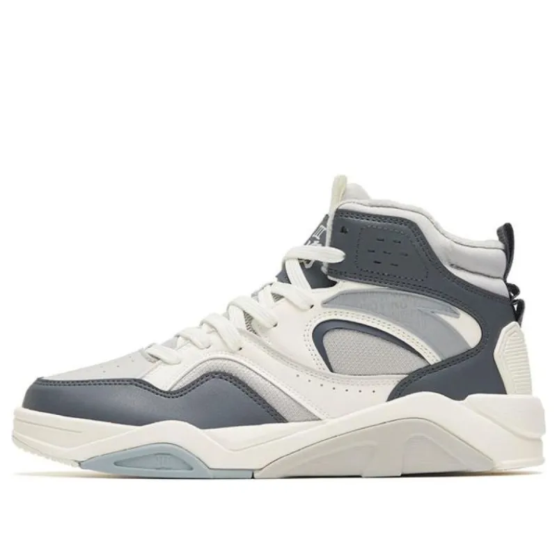 ANTA Cement Bubble Life Series Sneakers 'White Grey' 112248088-12 sold by KicksCrew