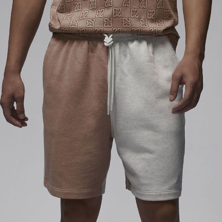 Air Jordan Essentials Loopback Fleece Shorts 'Brown Grey' FQ4534-201 sold by KicksCrew product image thumbnail 2