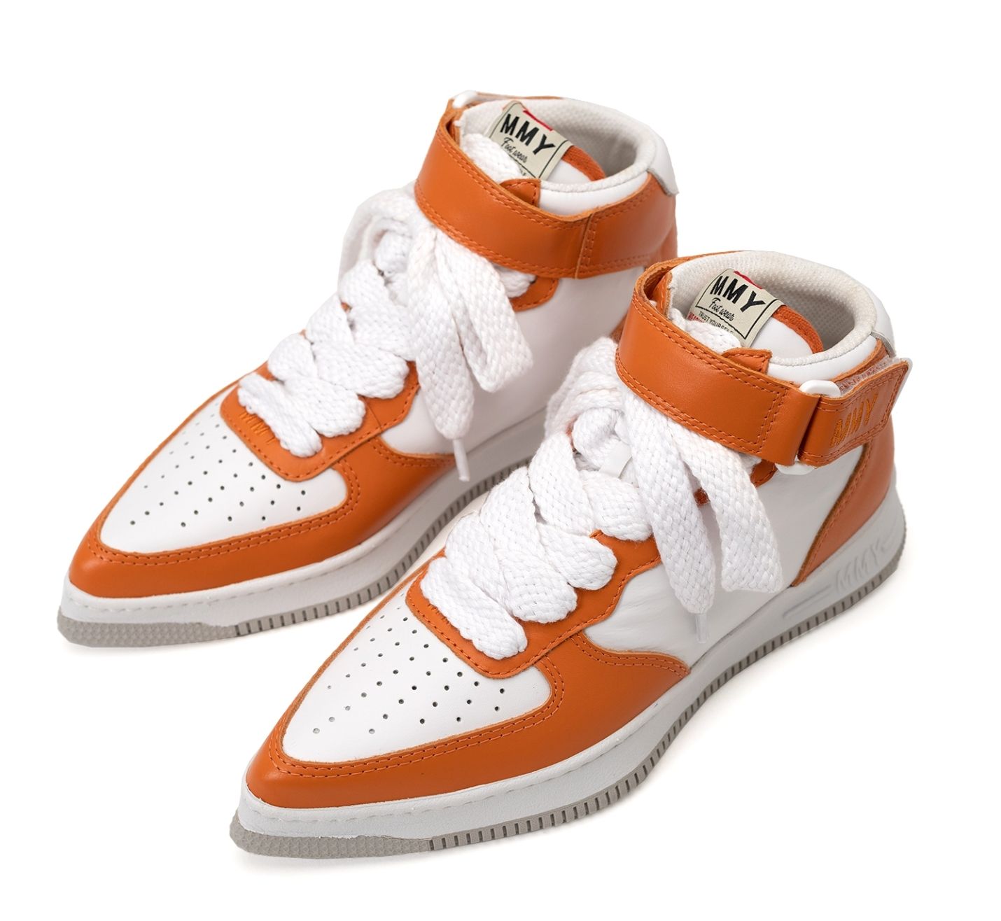 Maison MIHARA YASUHIRO ROSYOG Sole Leather High-top Sneaker 'Light Blue' B09FW703-ORG sold by KicksCrew product image thumbnail 2