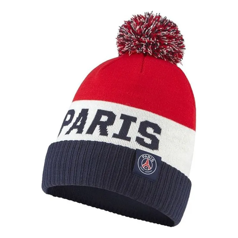 Nike x Paris Saint-Germain Pom Beanie 'Midnight Navy' CK1736-410 sold by KicksCrew
