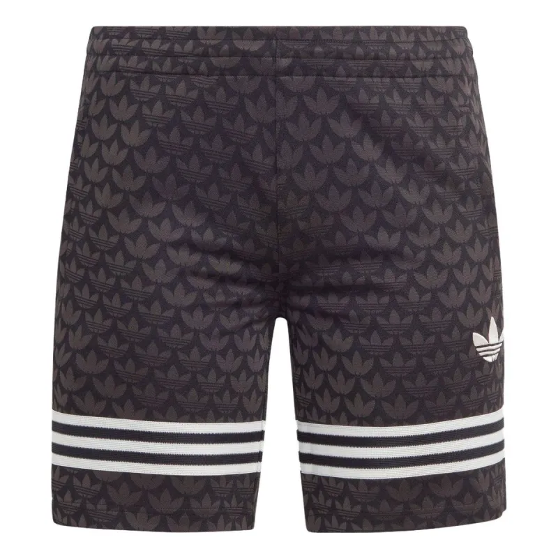 adidas originals Adicolor 70s Monogram Shorts 'Black' IP6973 sold by KicksCrew
