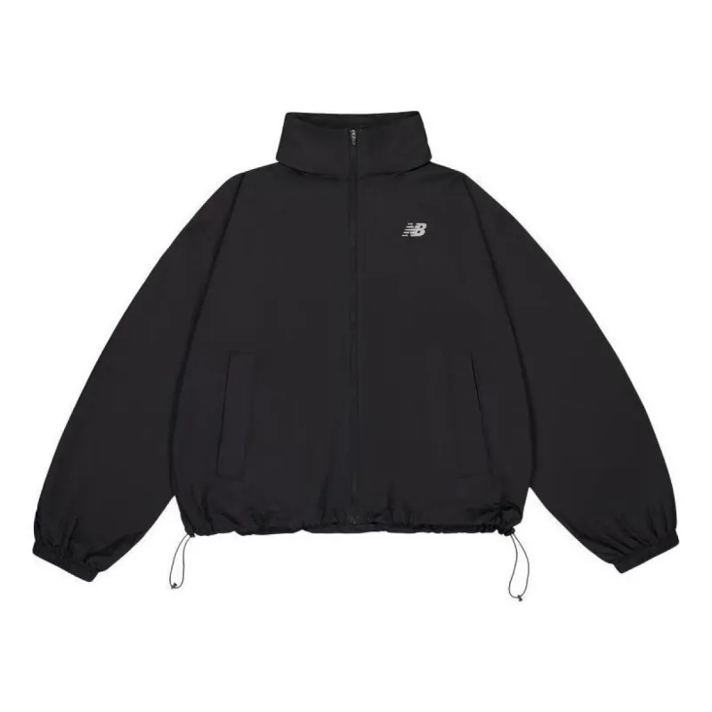 (WMNS) New Balance Athletics Packable Jacket 'Black' WJ41553-BK sold by KicksCrew
