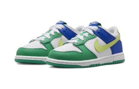 (PS) Nike Dunk Low 'Green Blue' FN6974-100 sold by KicksCrew