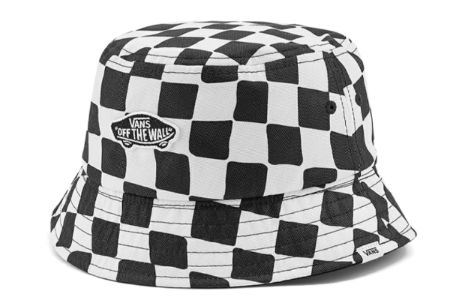 (WMNS) Vans Delux Hankley Bucket Hat 'Black White' VN0A4DT8YS31 sold by KicksCrew