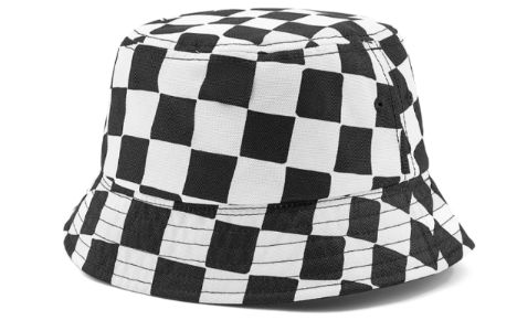 (WMNS) Vans Delux Hankley Bucket Hat 'Black White' VN0A4DT8YS31 sold by KicksCrew