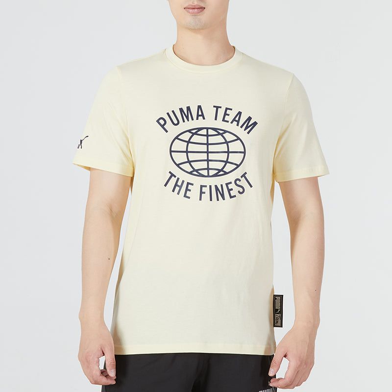 Puma Team Graphic Tee 'White' 536956-41 sold by KicksCrew product image thumbnail 3