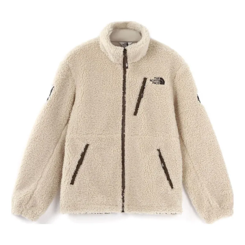 THE NORTH FACE Full Zip Fleece Jacket 'Beige' NJ4FM50K sold by KicksCrew