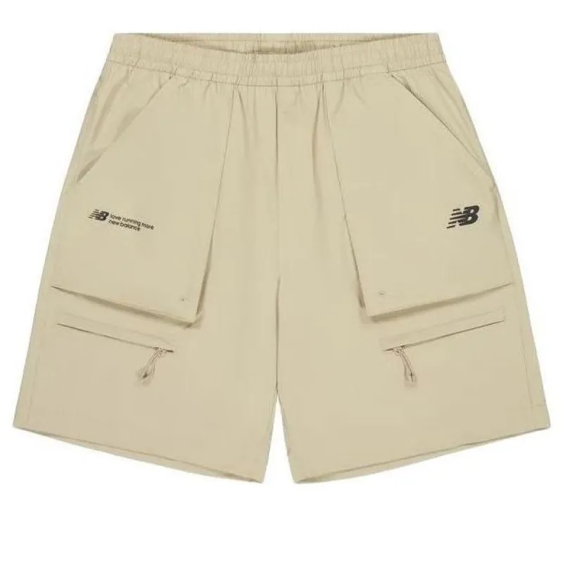New Balance Woven Cargo Short 'Khaki' NVE24141-BWN made by New Balance
