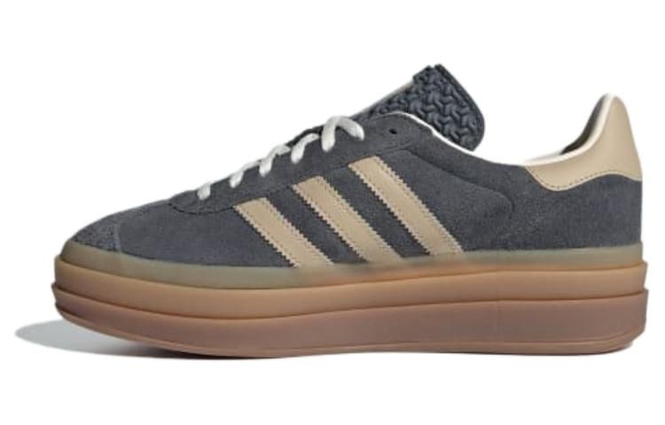 (WMNS) adidas Gazelle Bold 'Grey Magic Beige Gum' IE0428 sold by KicksCrew product image thumbnail 2