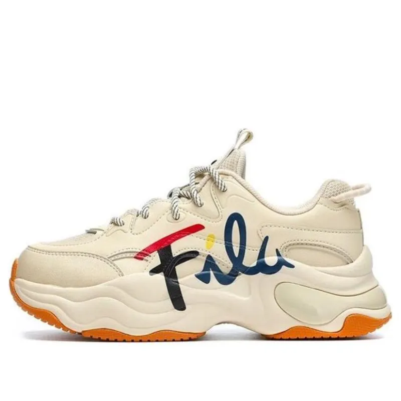 (WMNS) FILA FUSION Marathon Running Shoes 'Beige Orange' T12W231304FAG sold by KicksCrew