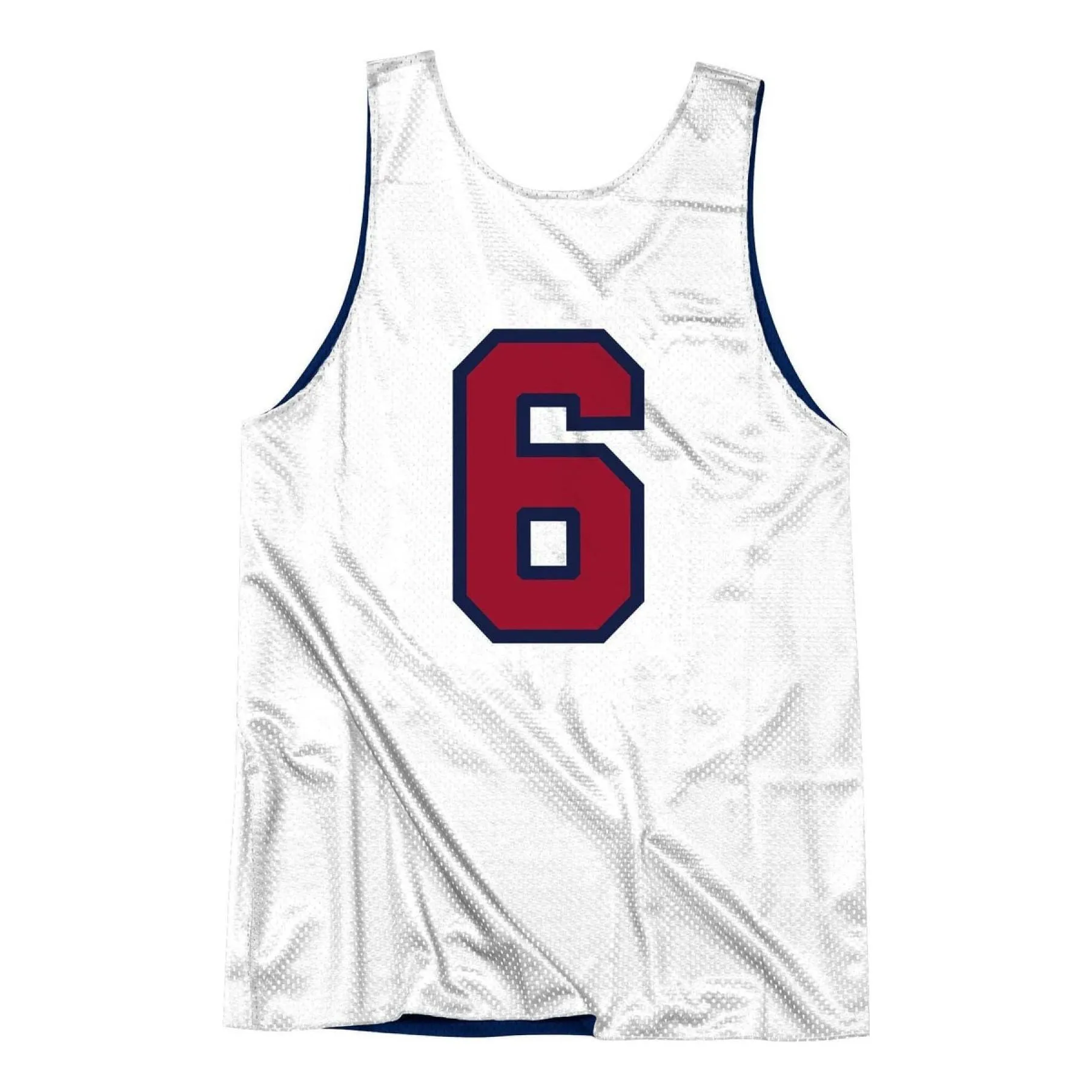 Mitchell & Ness x NBA Reversible Practice Team USA 1992 Jerseys 'Patrick Ewing 6' ARPJGS18433-USANAVY92PEW sold by KicksCrew product image thumbnail 4