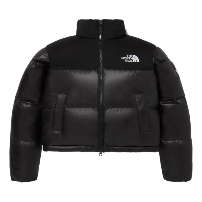 (WMNS) THE NORTH FACE Novelty Nuptse Down Jacket 'Black' NJ1DP85R sold by KicksCrew