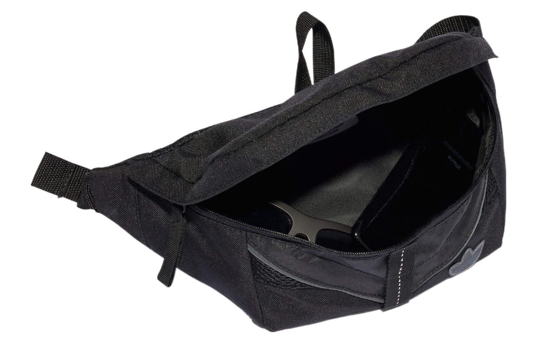 adidas Logo Waist Bag 'Black' IM1137 sold by KicksCrew product image thumbnail 4