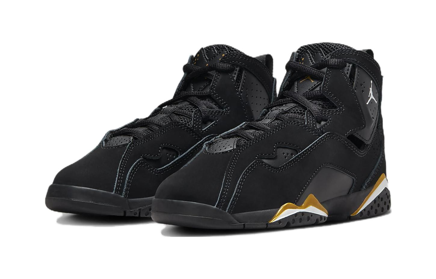 (PS) Air Jordan True Flight 'Black Metallic Gold White' 343796-017 sold by KicksCrew product image thumbnail 3